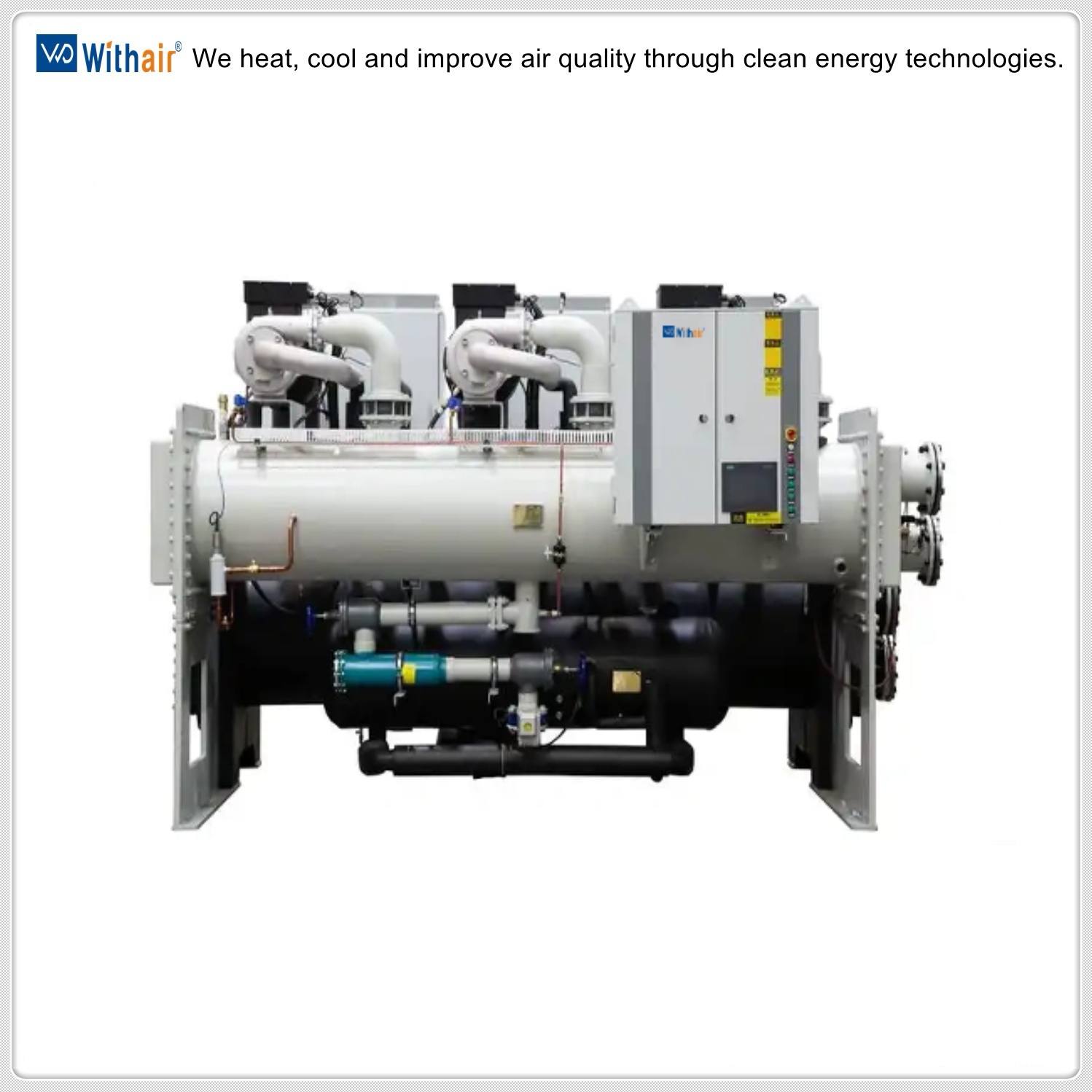 Withair&reg; Water-Cooled VFD Gas Suspension Centrifugal Chiller