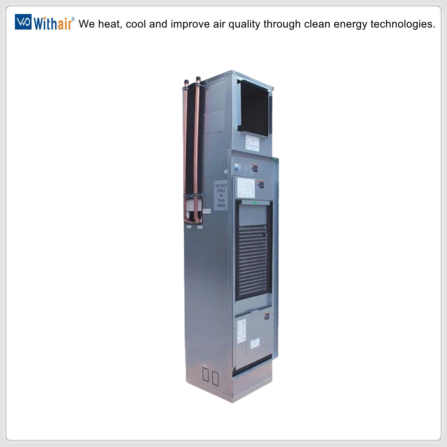 Withair® Vertical Stack Water Source Heat Pump